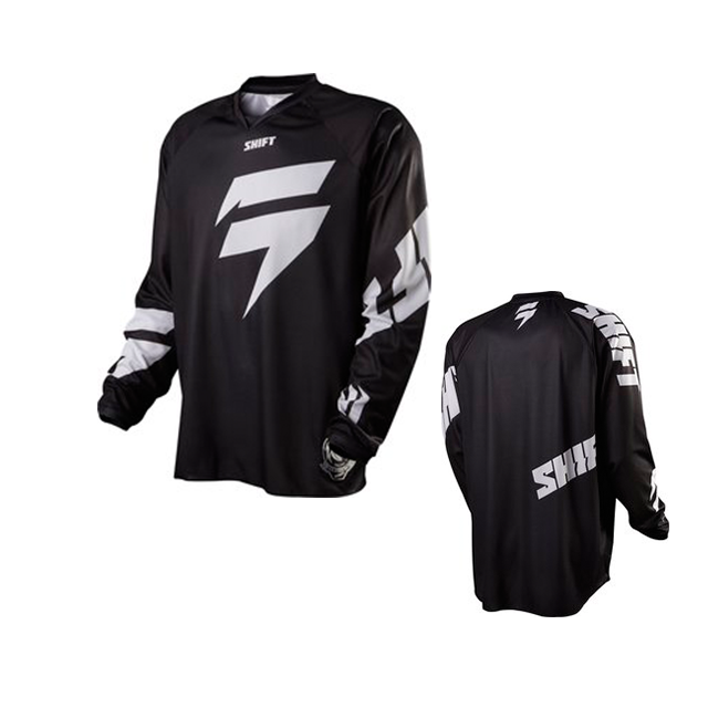 SHIFT RECON LOGO JERSEY - BLACK